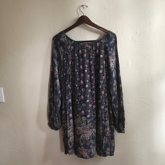 Free People | Lucky Loosey Floral Boho Dress - Picture 7 of 8